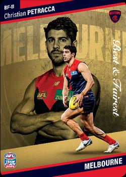 2024 AFL TeamCoach - Best & Fairest Gold #BF-11 Christian Petracca Front
